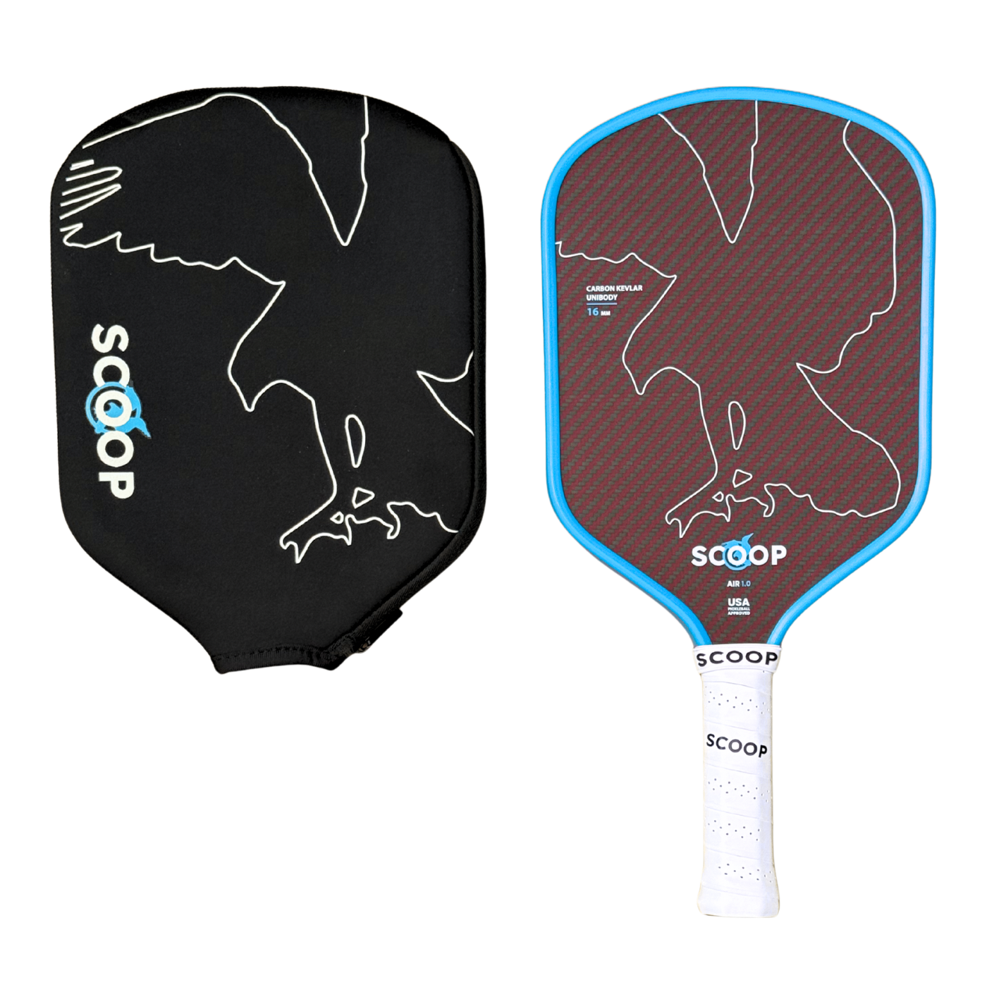 AIR 1.0 - Kevlar Carbon Hybrid - 16mm - Blue